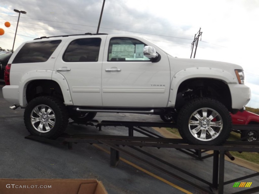 Summit White 2012 Chevrolet Tahoe Z71 4x4 Exterior Photo #55925931