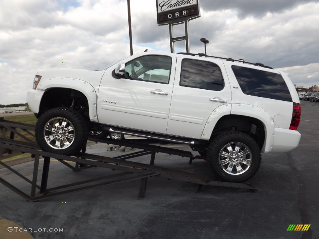 2012 Tahoe Z71 4x4 - Summit White / Ebony photo #8