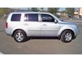 Alabaster Silver Metallic 2010 Honda Pilot EX 4WD Exterior