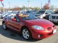 2008 Rave Red Mitsubishi Eclipse Spyder GS  photo #19