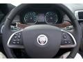 Ivory/Warm Charcoal 2012 Jaguar XK XKR Convertible Steering Wheel