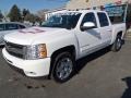 2011 Summit White Chevrolet Silverado 1500 LTZ Crew Cab 4x4  photo #18