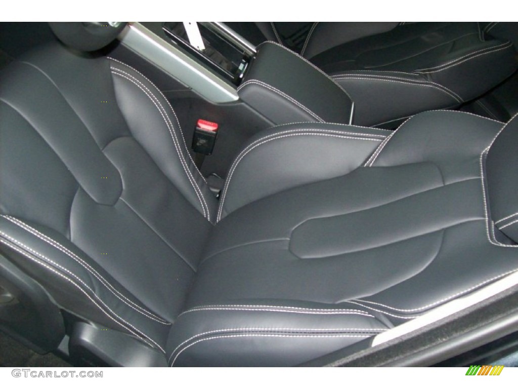 Ebony Interior 2012 Land Rover Range Rover Evoque Prestige Photo #55928862
