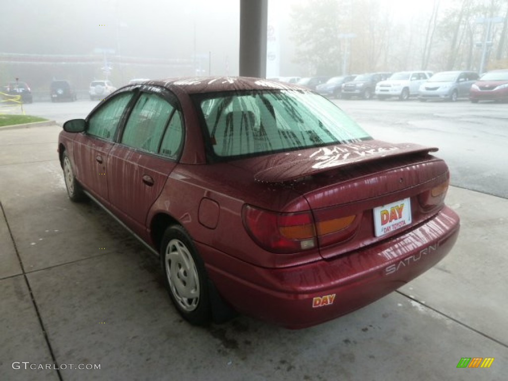 2000 S Series SL2 Sedan - Medium Red / Tan photo #4