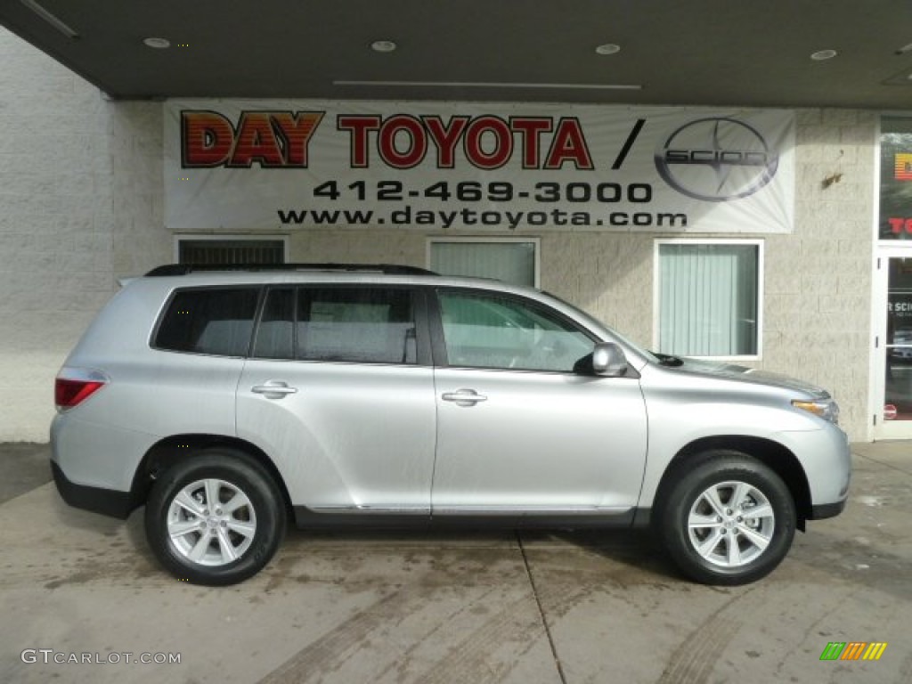 2012 Highlander SE 4WD - Classic Silver Metallic / Ash photo #1