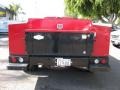 2005 Red Ford F350 Super Duty Lariat Crew Cab 4x4 Chassis  photo #4
