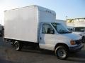 Oxford White - E Series Cutaway E350 Commercial Moving Van Photo No. 1