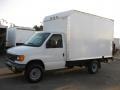 Oxford White - E Series Cutaway E350 Commercial Moving Van Photo No. 3
