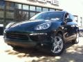 2012 Jet Green Metallic Porsche Cayenne S  photo #1