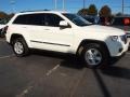 2011 Stone White Jeep Grand Cherokee Laredo 4x4  photo #2