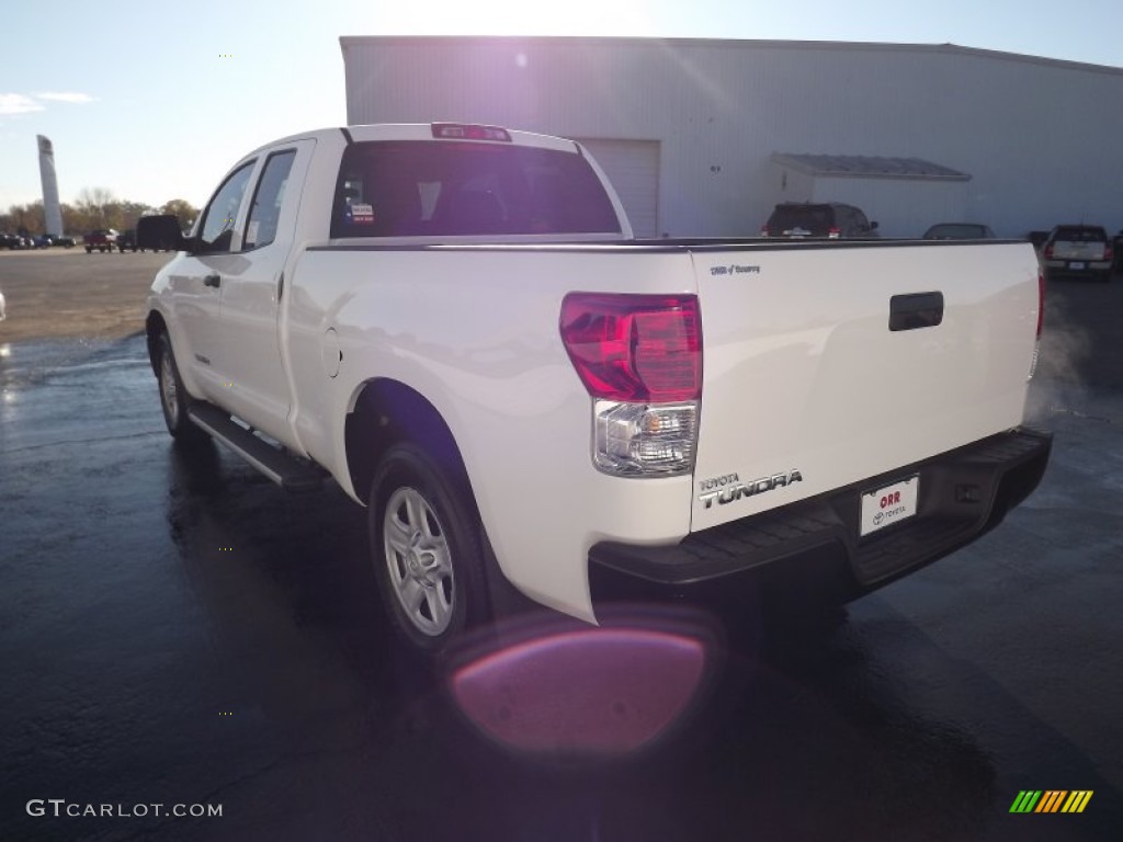 2012 Tundra Double Cab - Super White / Graphite photo #5