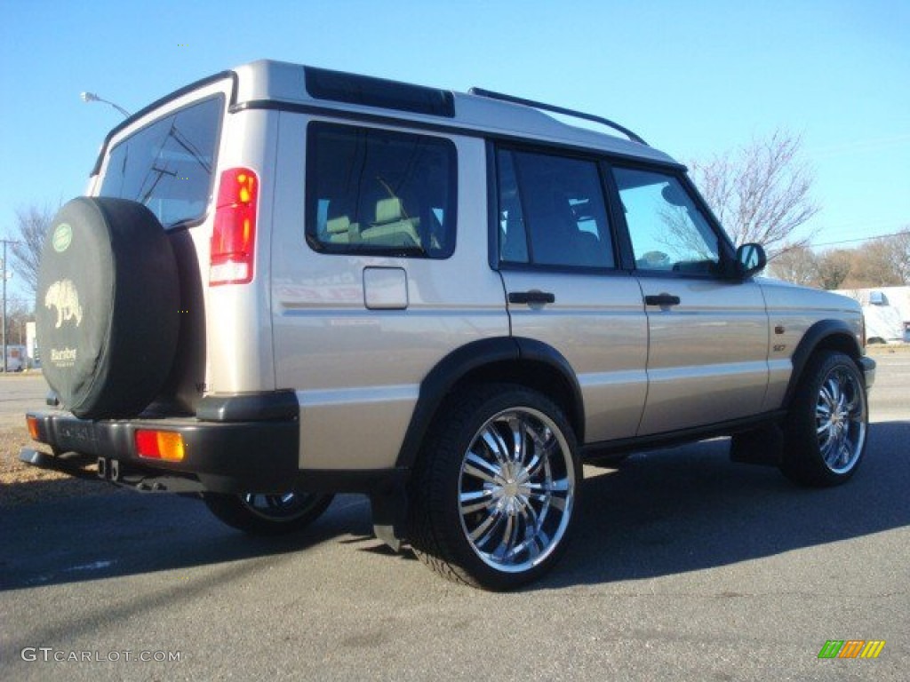2001 Discovery II SE7 - White Gold Pearl Metallic / Bahama Beige photo #5