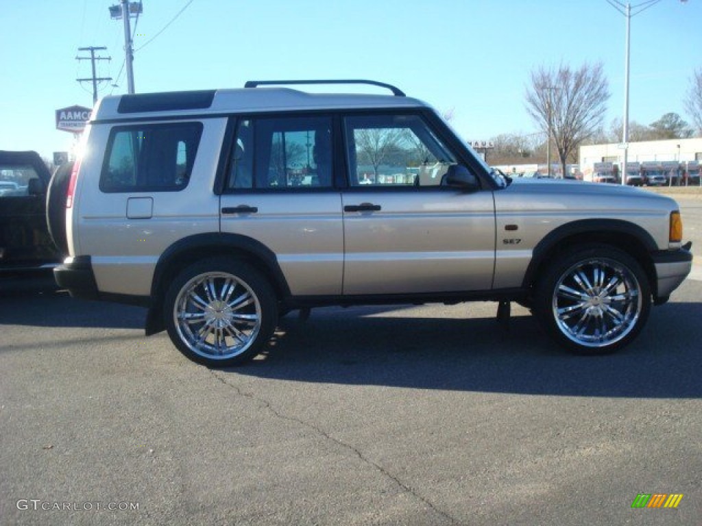 2001 Discovery II SE7 - White Gold Pearl Metallic / Bahama Beige photo #6