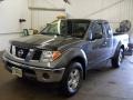 2008 Storm Grey Nissan Frontier SE King Cab 4x4  photo #1