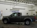 2008 Storm Grey Nissan Frontier SE King Cab 4x4  photo #11
