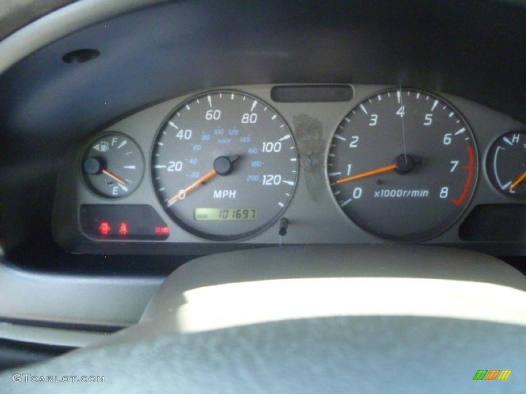 2001 Sentra XE - Blackout Black / Stone photo #18