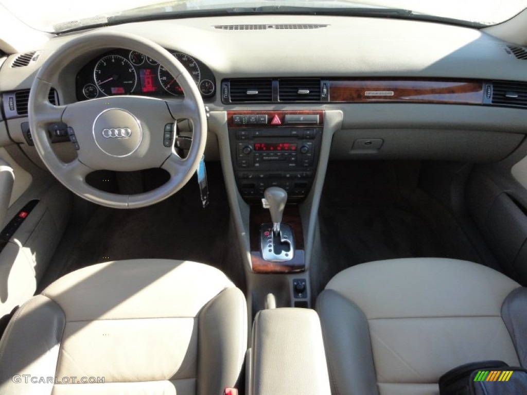 2005 Audi Allroad 2.7T quattro Ecru/Light Brown Dashboard Photo #55935296