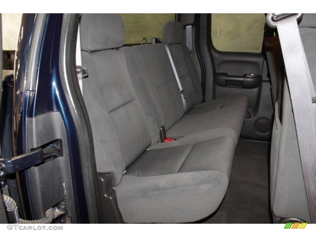 2008 Silverado 1500 LT Extended Cab 4x4 - Dark Blue Metallic / Ebony photo #13