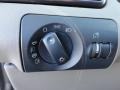 2005 Audi Allroad Ecru/Light Brown Interior Controls Photo