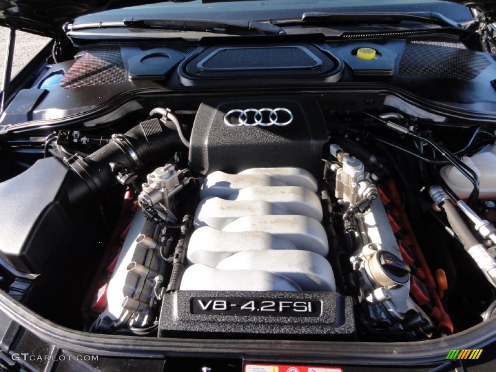 2007 Audi A8 4.2 quattro 4.2 Liter FSI DOHC 32-Valve VVT V8 Engine Photo #55936296