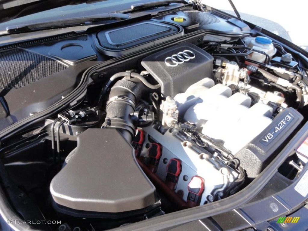 2007 Audi A8 4.2 quattro 4.2 Liter FSI DOHC 32-Valve VVT V8 Engine Photo #55936314