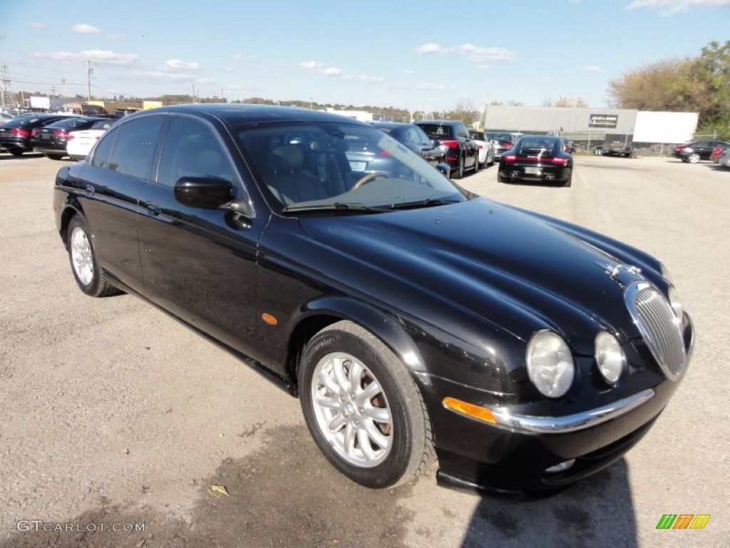 Anthracite Black 2001 Jaguar S-Type 4.0 Exterior Photo #55936503