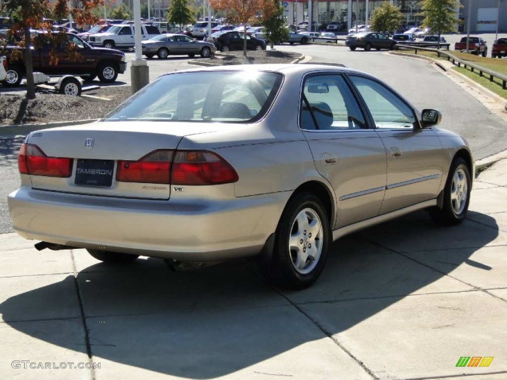 2000 Accord EX V6 Sedan - Naples Gold Metallic / Ivory photo #5