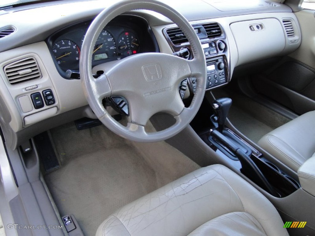 2000 Accord EX V6 Sedan - Naples Gold Metallic / Ivory photo #11