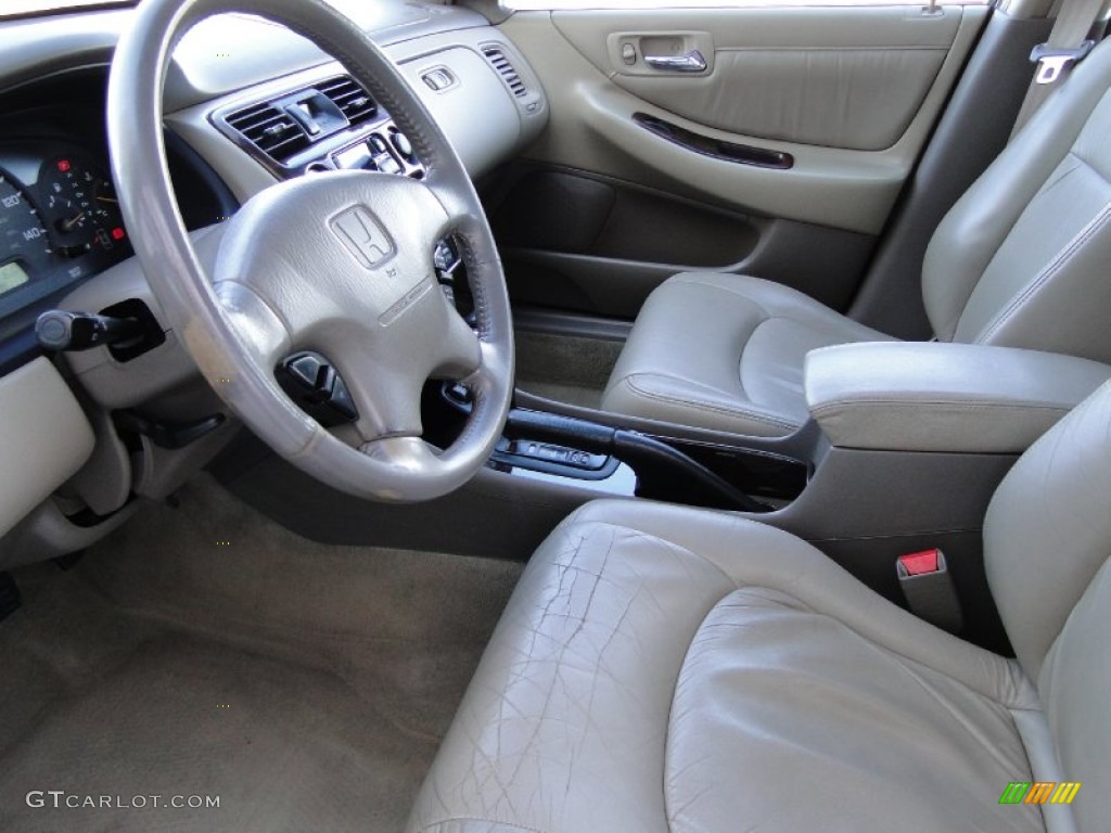 2000 Accord EX V6 Sedan - Naples Gold Metallic / Ivory photo #12