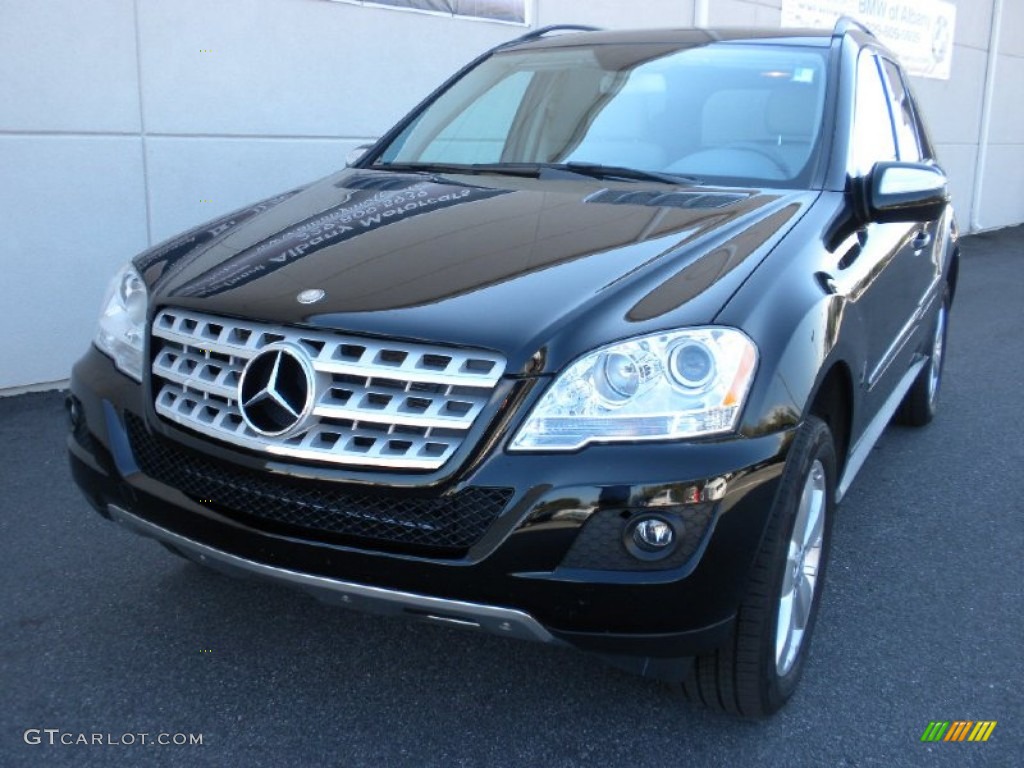 Black 2010 Mercedes-Benz ML 350 Exterior Photo #55937535