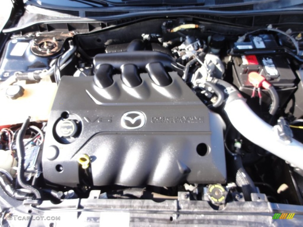 2004 Mazda MAZDA6 s Sedan 3.0 Liter DOHC 24 Valve VVT V6 Engine Photo #55937802