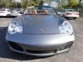 2004 Seal Grey Metallic Porsche 911 Carrera 4S Cabriolet  photo #3