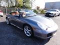 2004 Seal Grey Metallic Porsche 911 Carrera 4S Cabriolet  photo #4