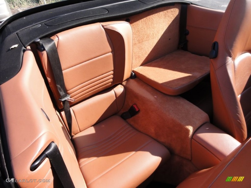Cinnamon Brown Interior 2004 Porsche 911 Carrera 4S Cabriolet Photo #55938152