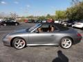 2004 Seal Grey Metallic Porsche 911 Carrera 4S Cabriolet  photo #39