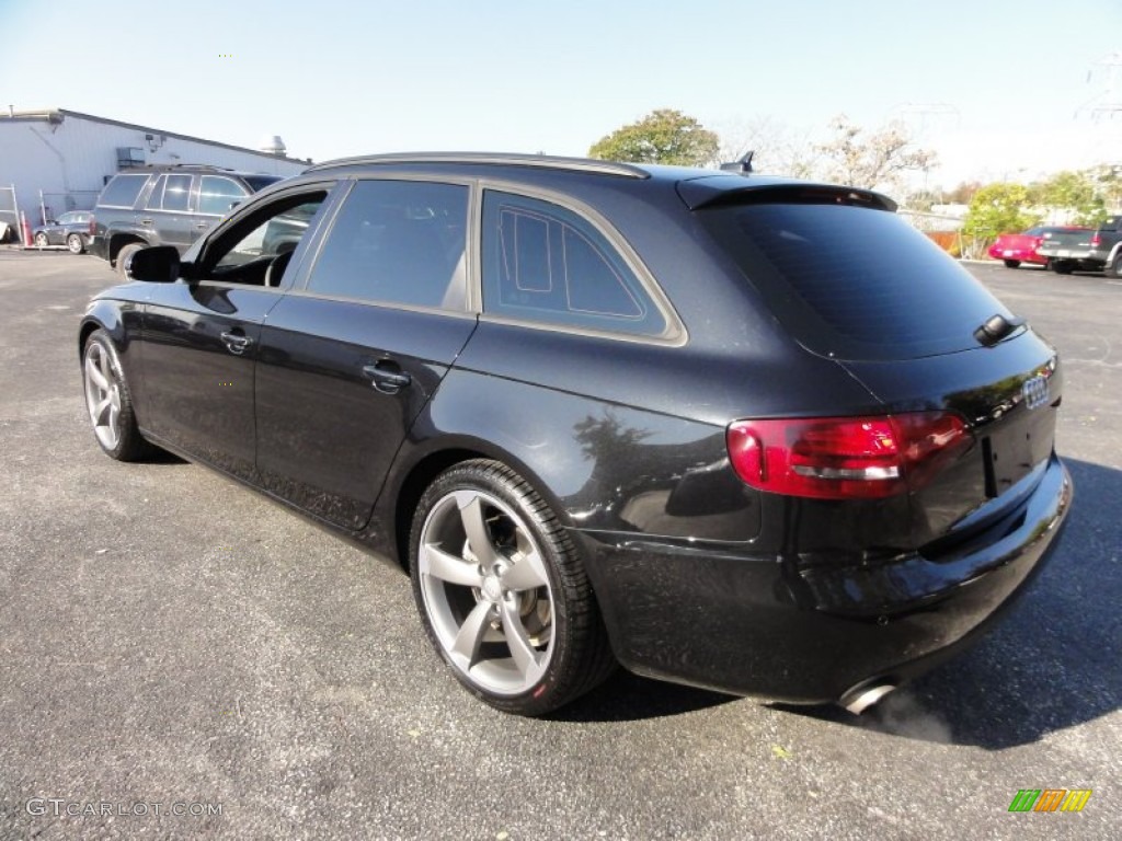 2011 A4 2.0T quattro Avant - Phantom Black Pearl / Black photo #10