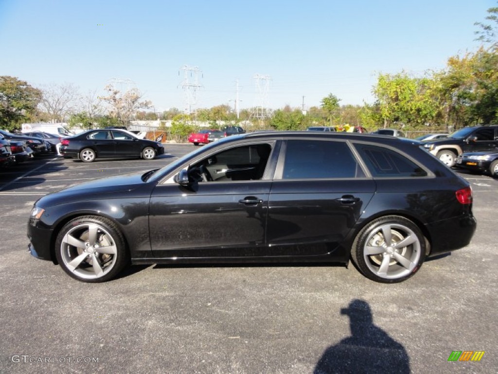 Phantom Black Pearl 2011 Audi A4 2.0T quattro Avant Exterior Photo #55938417