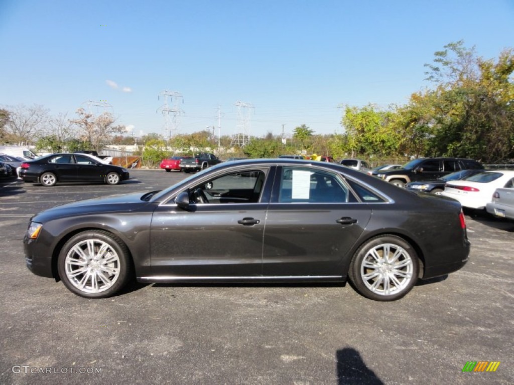 Oolong Grey Metallic 2011 Audi A8 4.2 FSI quattro Exterior Photo #55938807