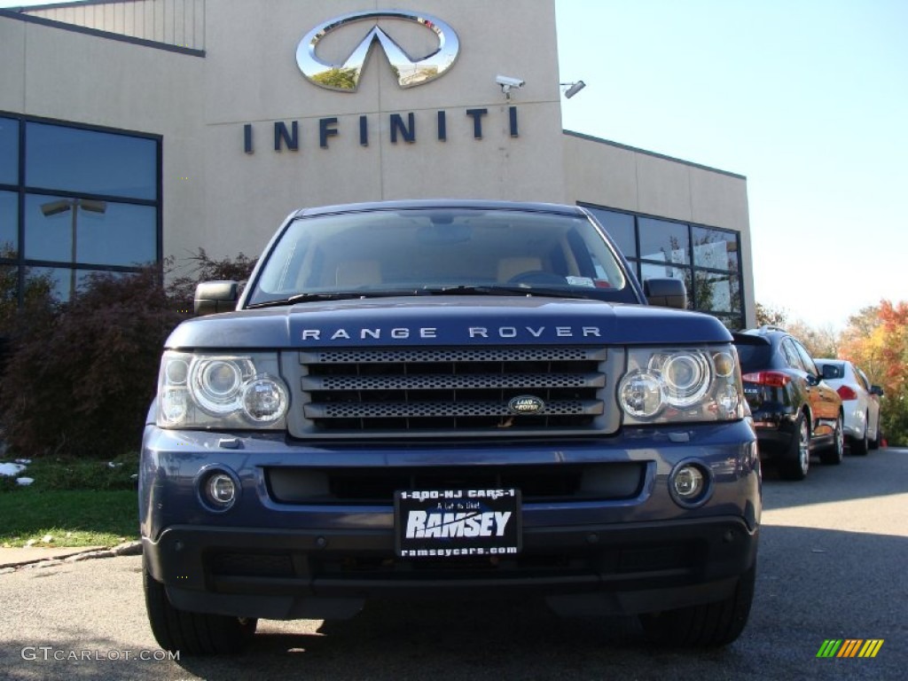 2006 Range Rover Sport HSE - Cairns Blue Metallic / Alpaca Beige photo #2
