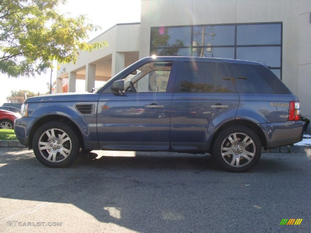 2006 Range Rover Sport HSE - Cairns Blue Metallic / Alpaca Beige photo #3