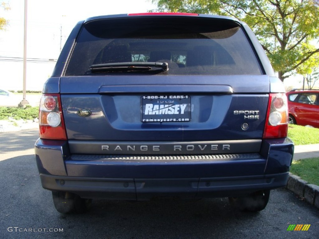 2006 Range Rover Sport HSE - Cairns Blue Metallic / Alpaca Beige photo #6