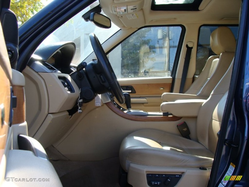 2006 Range Rover Sport HSE - Cairns Blue Metallic / Alpaca Beige photo #10
