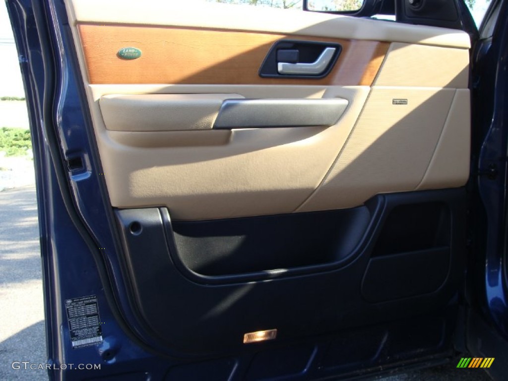 2006 Range Rover Sport HSE - Cairns Blue Metallic / Alpaca Beige photo #11