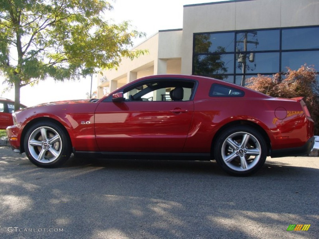 Race Red 2012 Ford Mustang GT Coupe Exterior Photo #55940395
