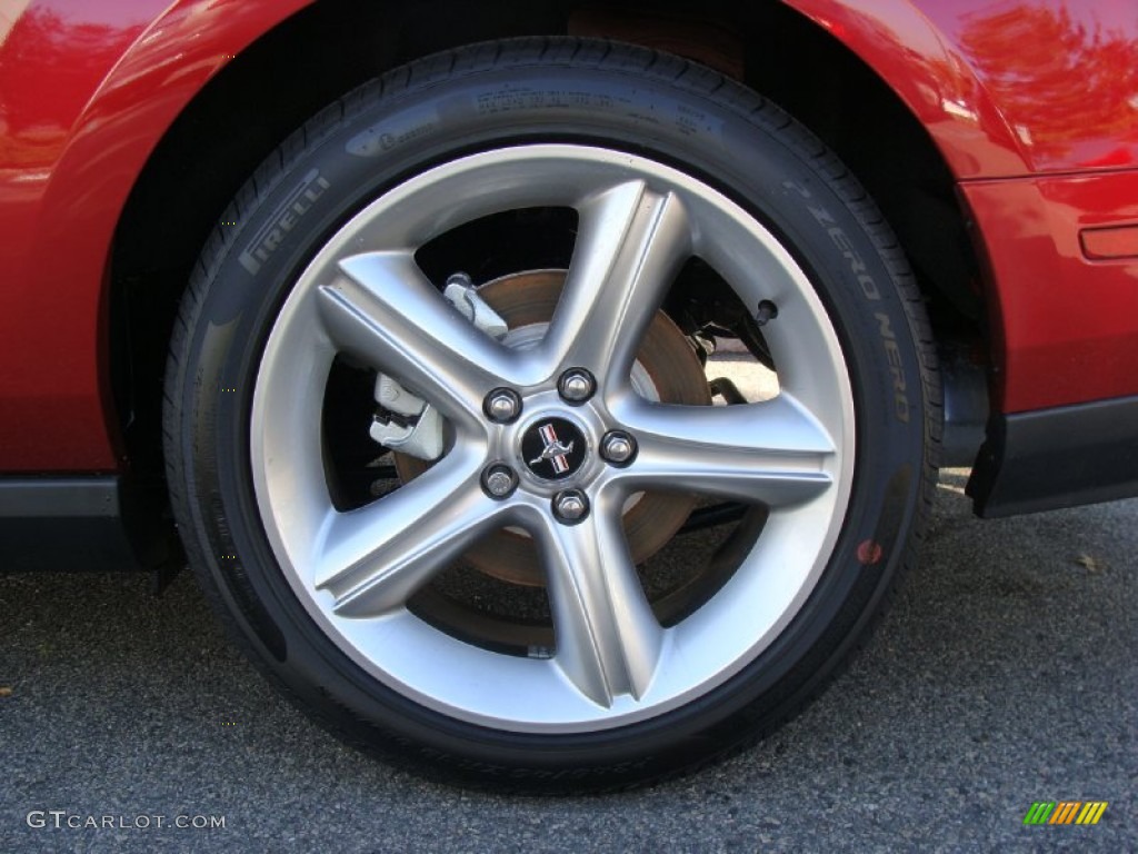 2012 Ford Mustang GT Coupe Wheel Photo #55940404