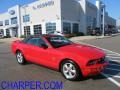 2008 Torch Red Ford Mustang V6 Premium Convertible  photo #2