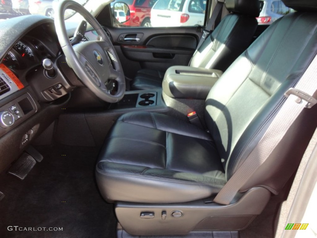 2011 Silverado 1500 LTZ Crew Cab - White Diamond Tricoat / Ebony photo #4