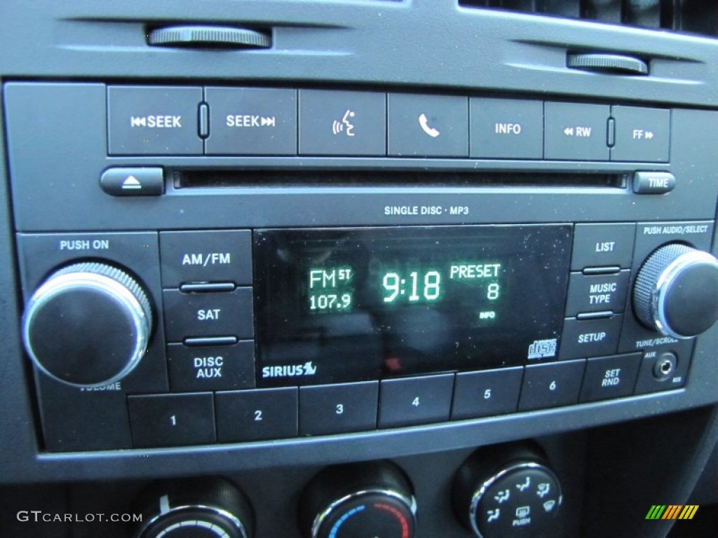 2011 Dodge Nitro Heat Audio System Photo #55941799