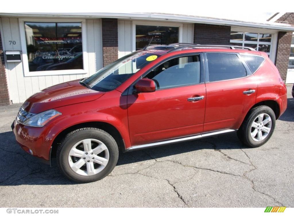 2006 Murano SL AWD - Merlot Pearl / Charcoal photo #1