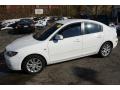 Rally White 2008 Mazda MAZDA3 i Touring Sedan